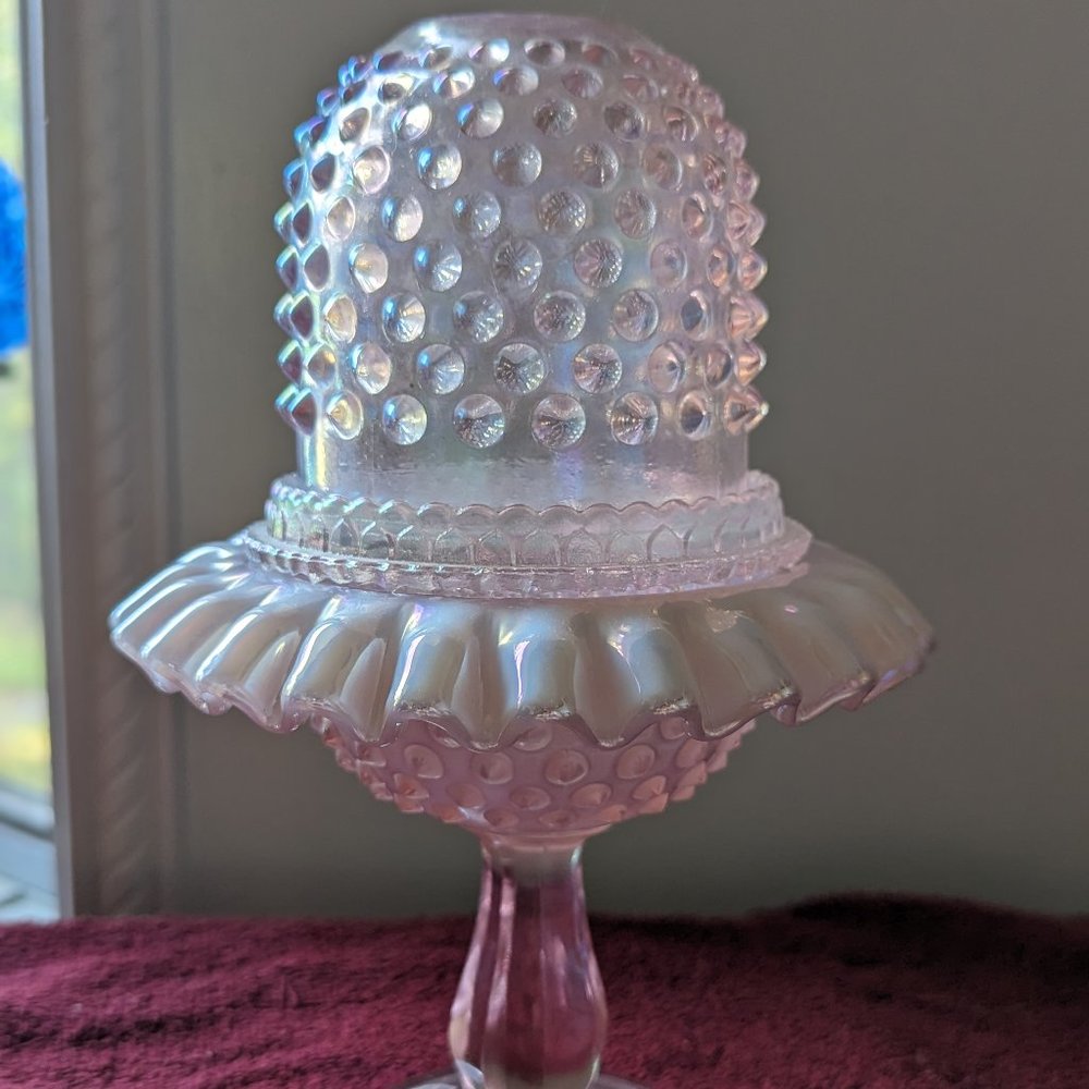 Fenton fairy lamp pink 🩷